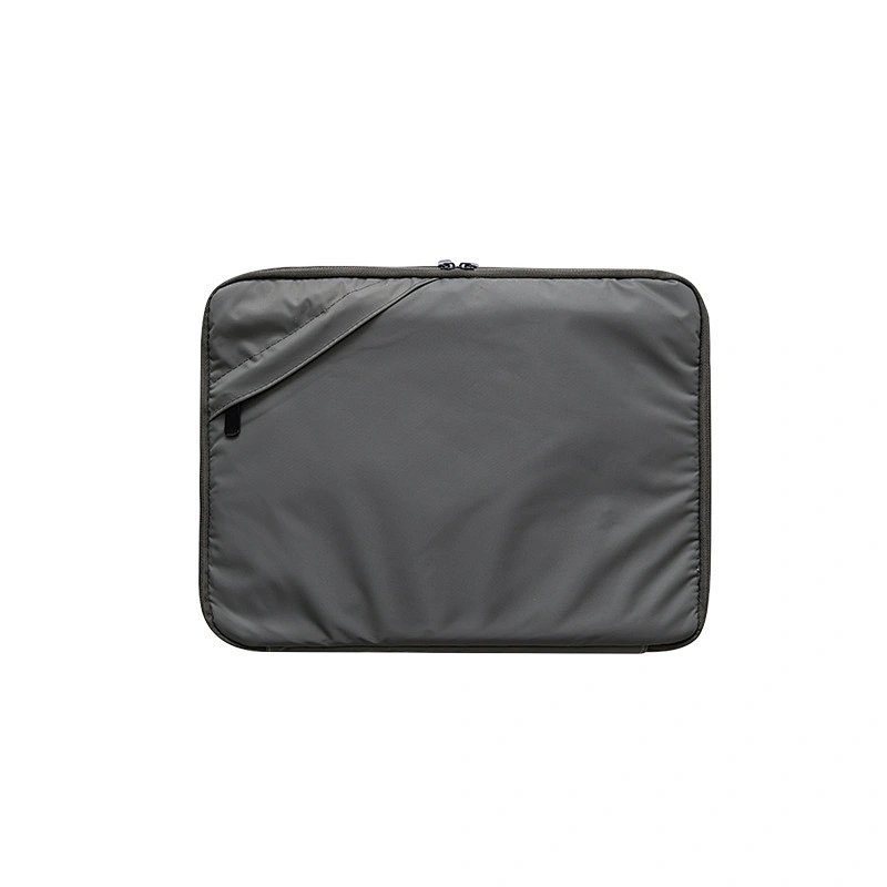 BSCI Wholesale Amazon nylon laptop sleeve with handle notebook computer bag file folder bag A4