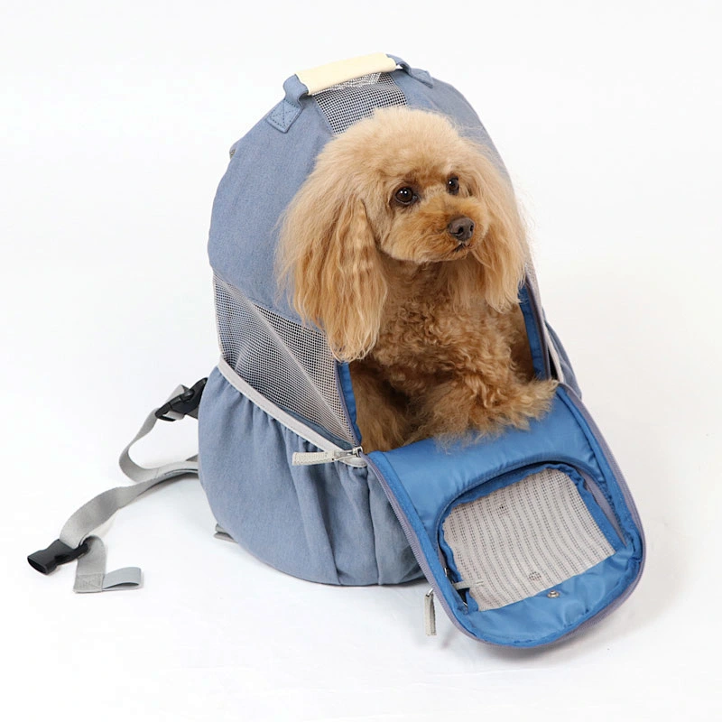 Mesh cloth good air permeability travel cat carriers pet bags