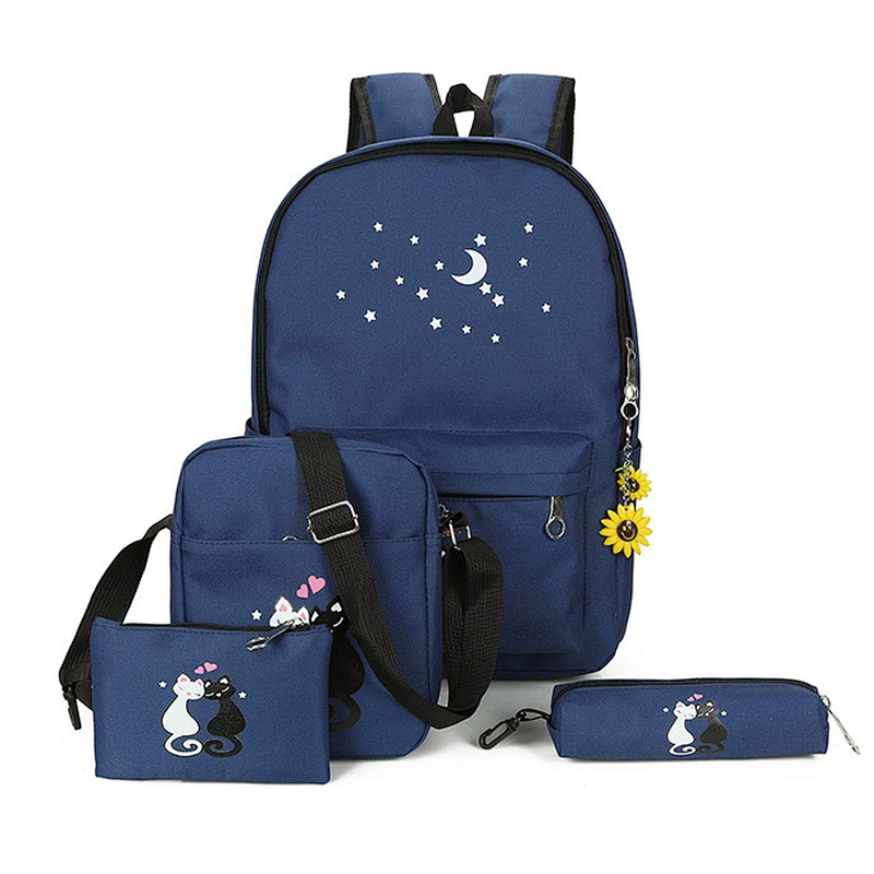 School Bags Set Kids Girls Boys Custom logo Waterproof Student's Schoolbag Set Backpack Book Bags Backpacks For Teenagers
