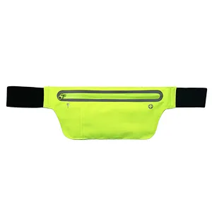 BSCI Wholesale Amazon High Quality Waterproof Waist bag Single Pocket Sport Phone Waist Bag Running Belt Bag