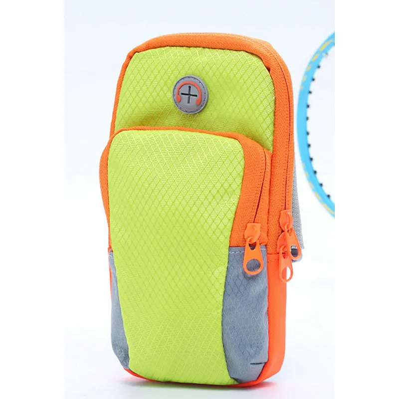 BSCI Wholesale Amazon High Quality Outdoors Wrist Elastic Sports Jogging Arm Bag Running Mobile Bag for Hold Money Cards and Keys