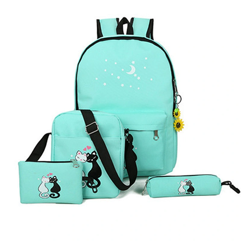 School Bags Set Kids Girls Boys Custom logo Waterproof Student's Schoolbag Set Backpack Book Bags Backpacks For Teenagers