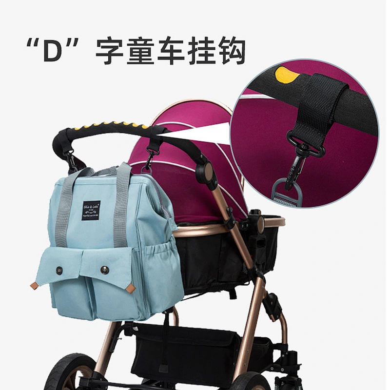 Multi-function 2pcs mummy baby diaper bag