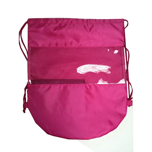 BSCI Wholesale Amazon High Quality Outdoors PVC Custom Logo Printing Draw String Bag Polyester Drawstring Bag