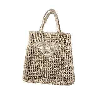 BSCI Wholesale Amazon straw bag beach bag crochet bag