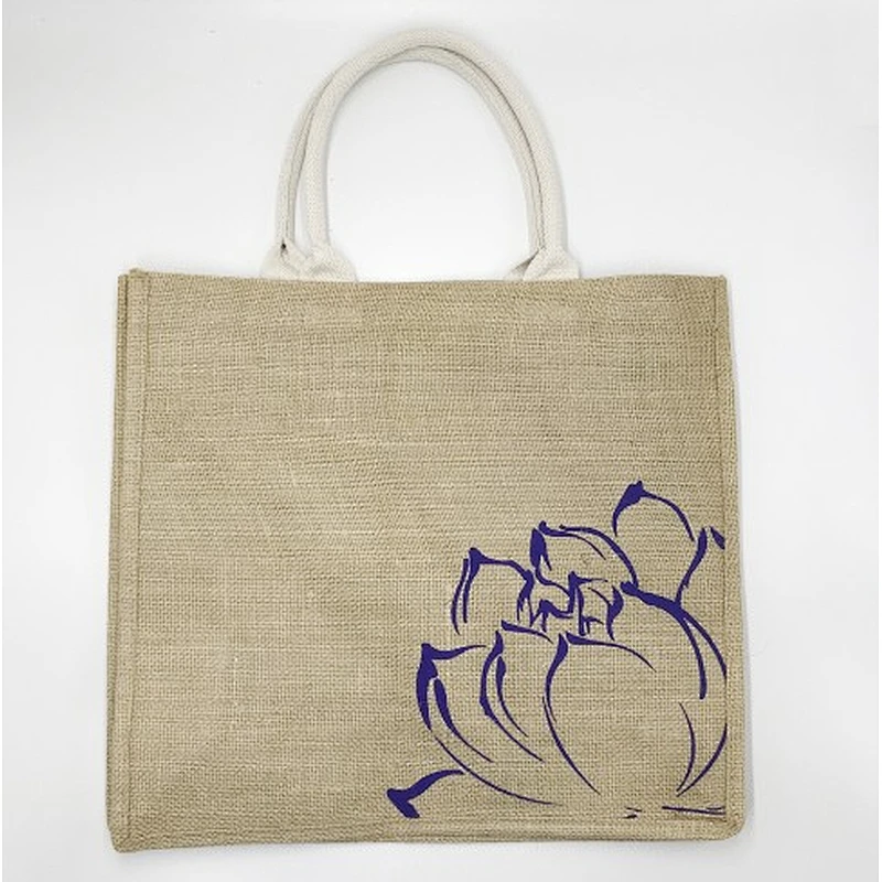 High quality 100% jute laminated PU backing jute