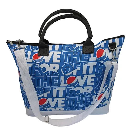 all over printing polyester beach tote bags with pockets