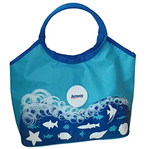 Wholesale boho custom promotional rubber beach bag