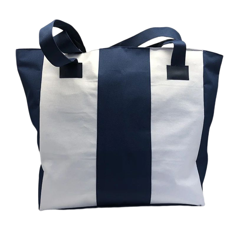 OEM Eco-friendly  Polyester Beach Tote Durable Washable Picnic Travel Grocery Cotton Canvas Bag for