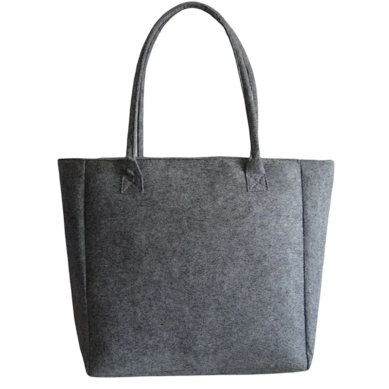 Promotion felt grow shoping storage tote bag organizer
