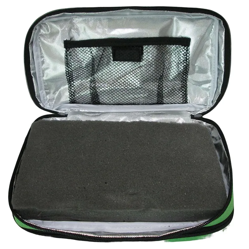 High quality double zipper compartment cooler bag