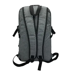 Custom logo anti theft laptop computer usb business backpack for men