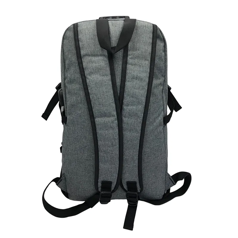 Custom logo anti theft laptop computer usb business backpack for men