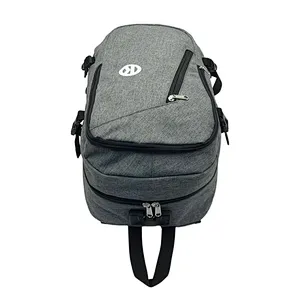 Custom logo anti theft laptop computer usb business backpack for men