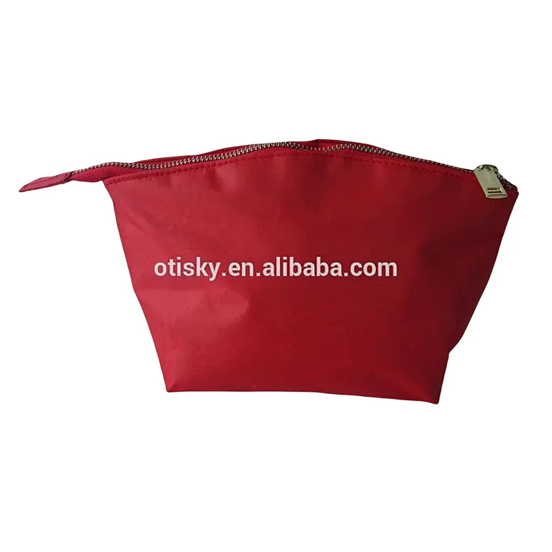 Promotional Red cosmetic makeup bag