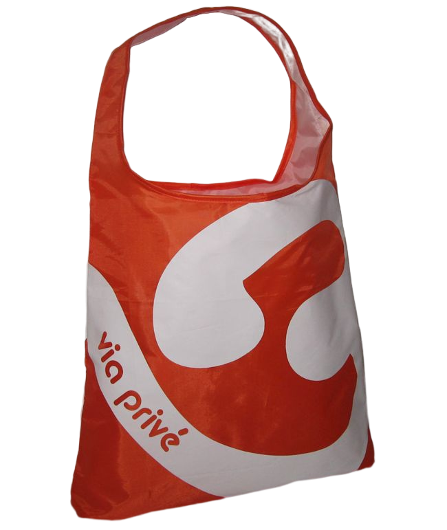 custom printed fabric shopping bag