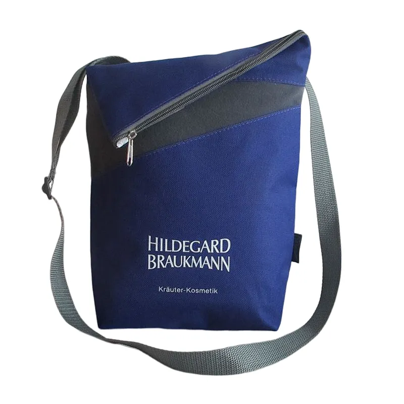 Customized shoulder cooler bag adjustable  strap cooling bag