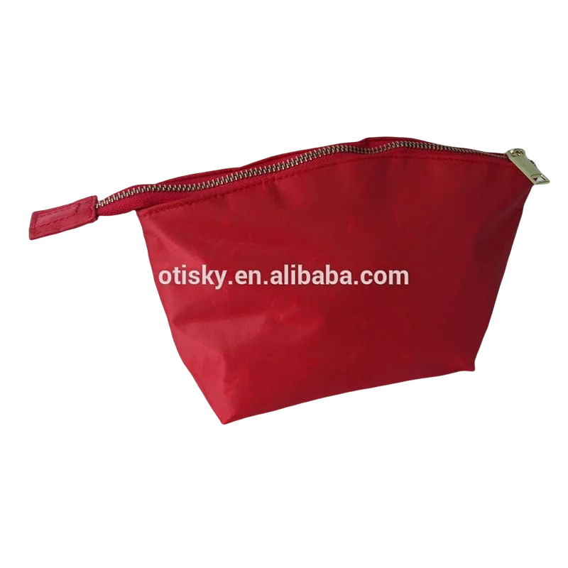 Promotional Red cosmetic makeup bag