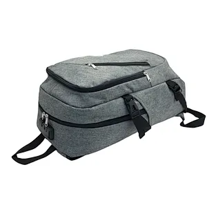 Custom logo anti theft laptop computer usb business backpack for men