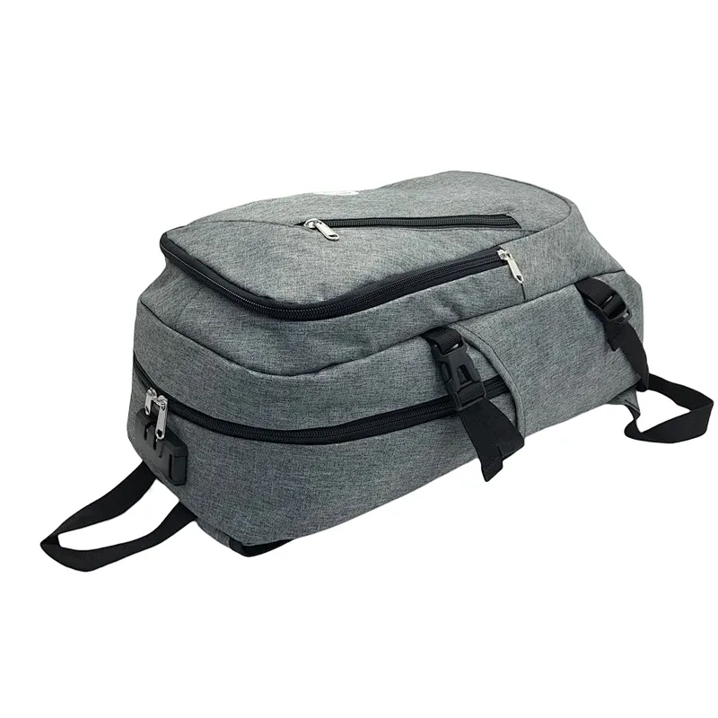 Custom logo anti theft laptop computer usb business backpack for men