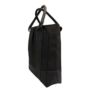 Custom Premium large polyester tote bag shopping bag for promotion