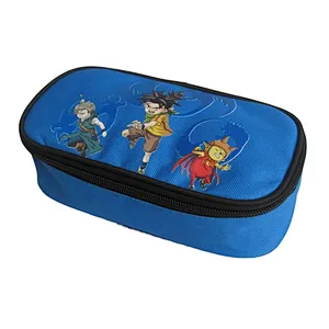 Wholesale China manufacturer polyester custom printing cosmetic pouch