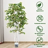 artificial white birch trees