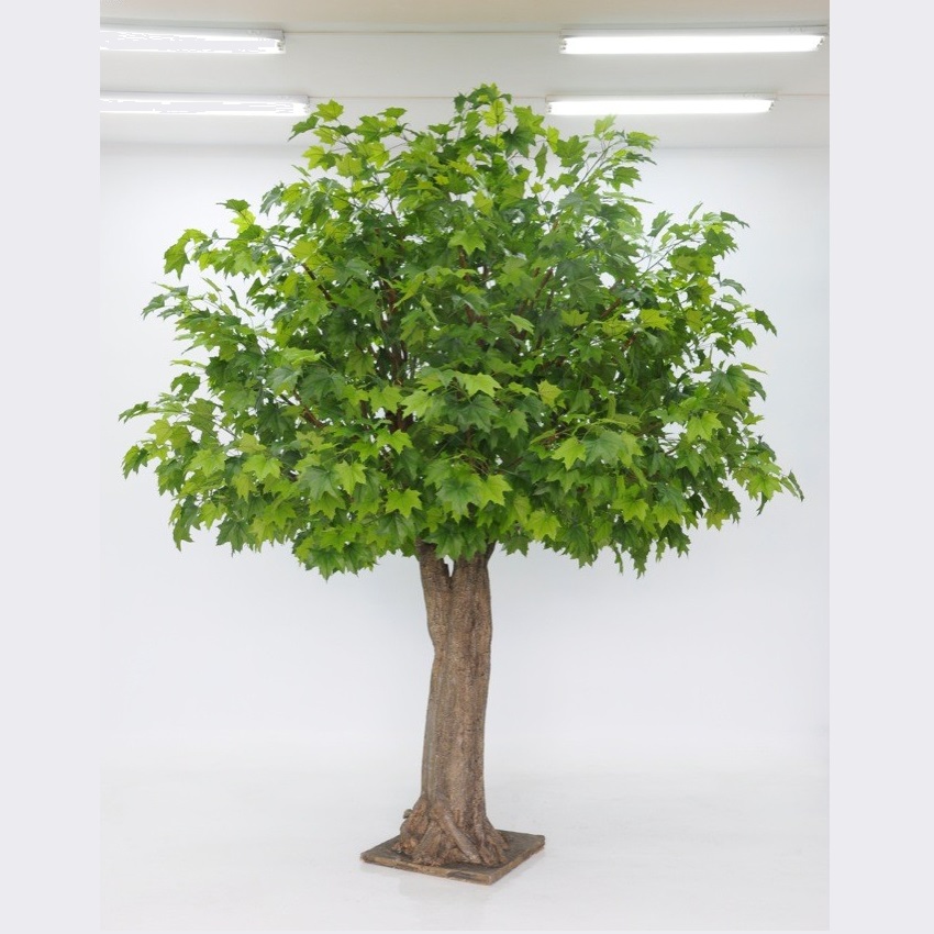 How our Artificial Maple Tree Decor the Autumn Interior Sites