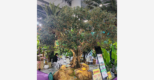 Large Artificial Olive Tree - Lifelike Faux Olive Tree for Indoor ...