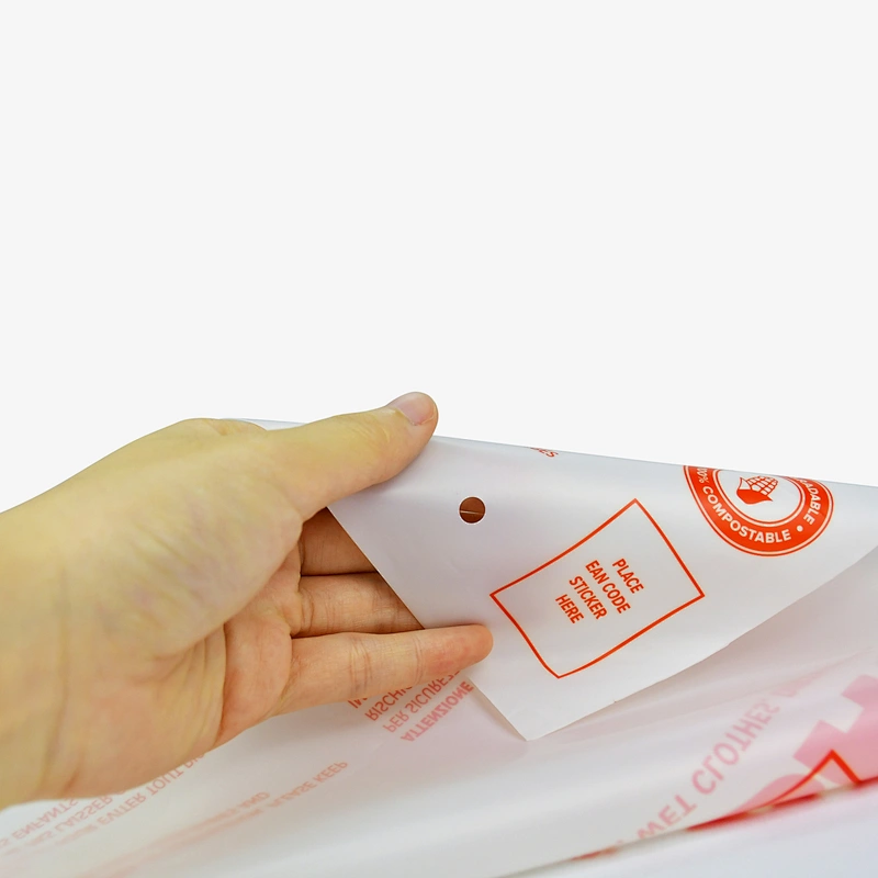 Custom biodegradable compostable plastic bags