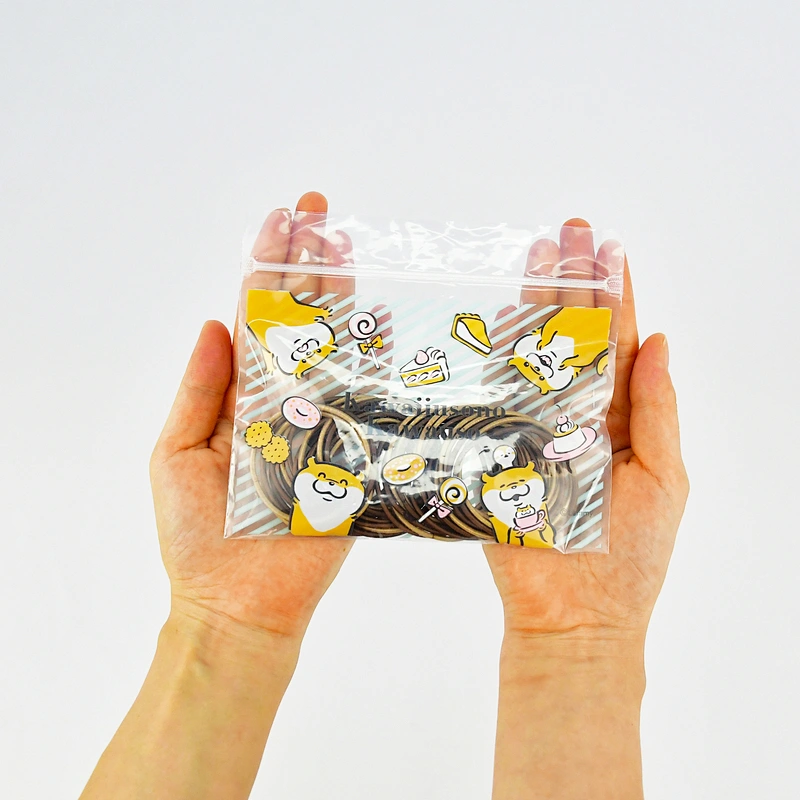 Custom biodegradable plastic small ziplock bags