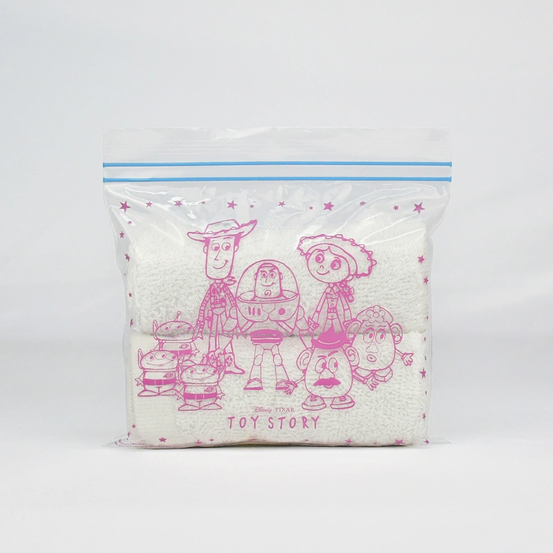 Custom biodegradable clear plastic ziplock bags