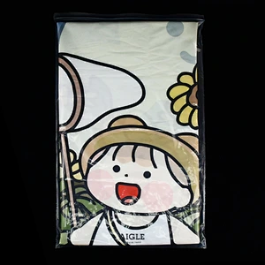 定制 grs 证书透明再生塑料自封袋