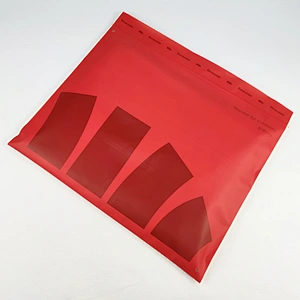 Custom frosted biodegradable plastic ziplock bags for clothes