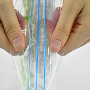 Custom biodegradable clear plastic ziplock bags