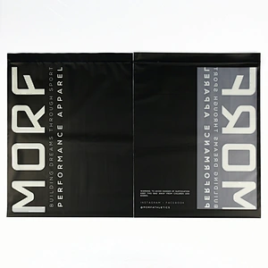 Custom frosted biodegradable plastic ziplock bag with window