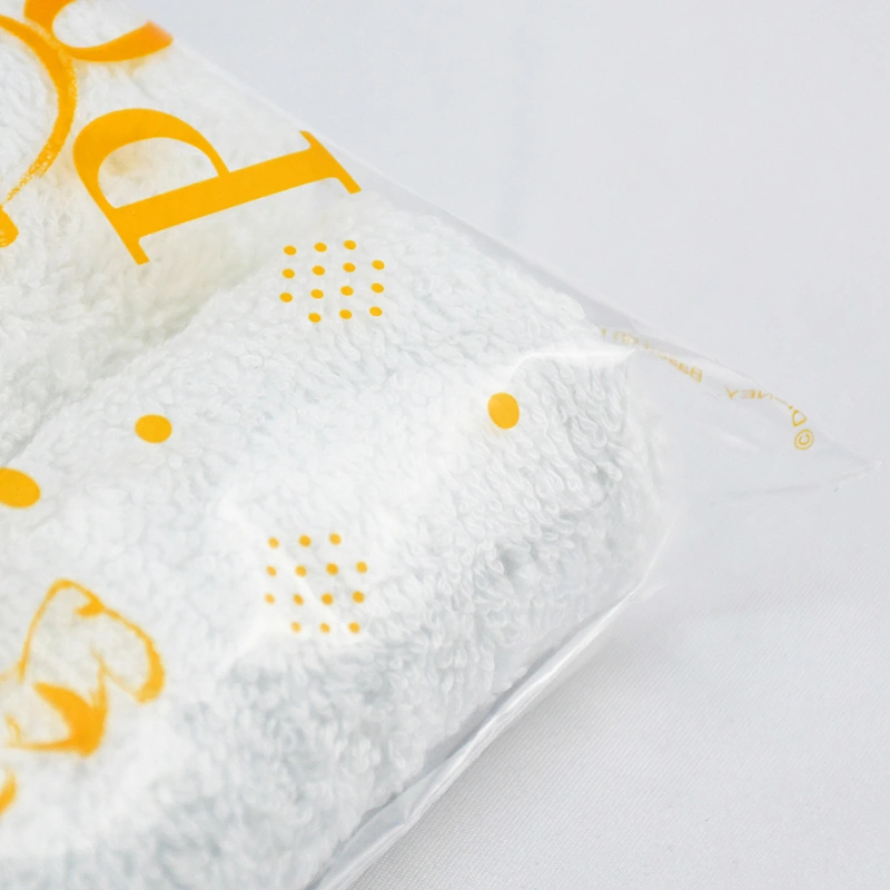 Custom biodegradable clear plastic ziplock bags