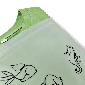 Custom pla biodegradable self adhesive corn starch compostable bag