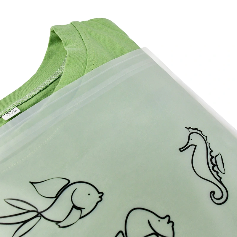 Custom pla biodegradable self adhesive corn starch compostable bag