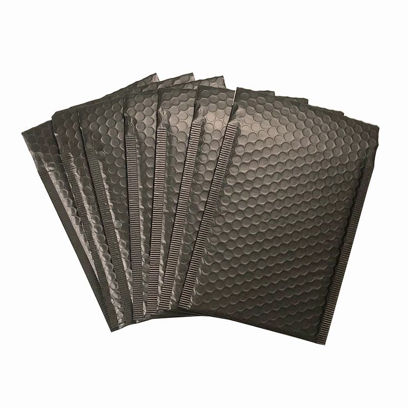 Wholesale OEM custom color logo mailer shipping bubble padded envelopes custom bubble envelope black bubble mailer