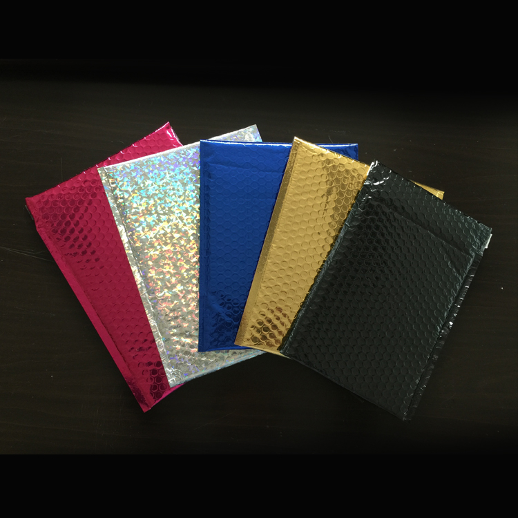 black bubble envelope