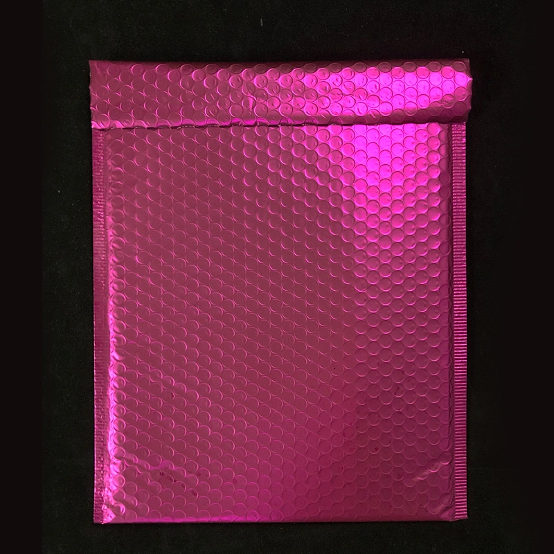 Custom  recycle bubble mailer bag pearlescent film bag sealing tape recyclable bubble bag for shipping