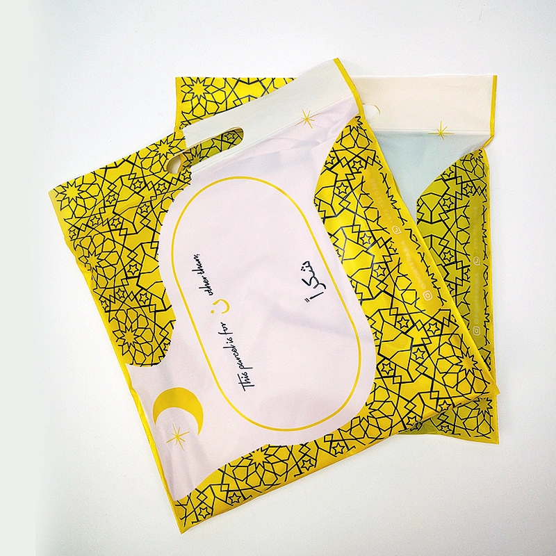 Recycled plastic PE ziplock bag reusable ziplock bags wholesale plastic packaging bags with logo