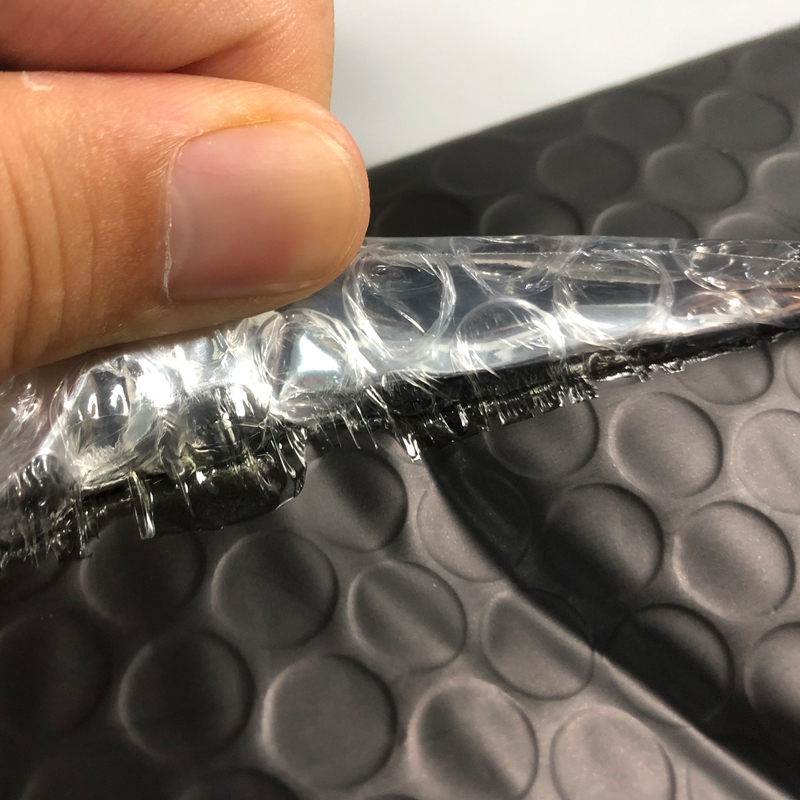 black bubble envelope
