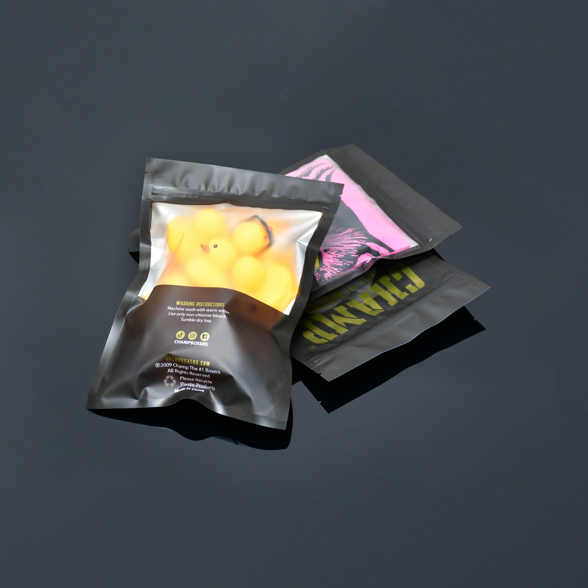 mylar bags with clear window