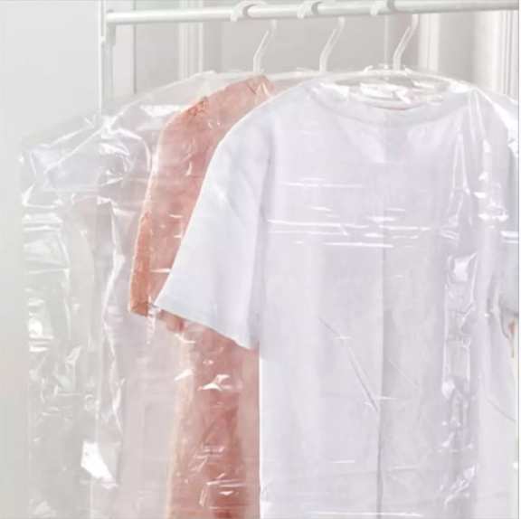 customized clear garment bags