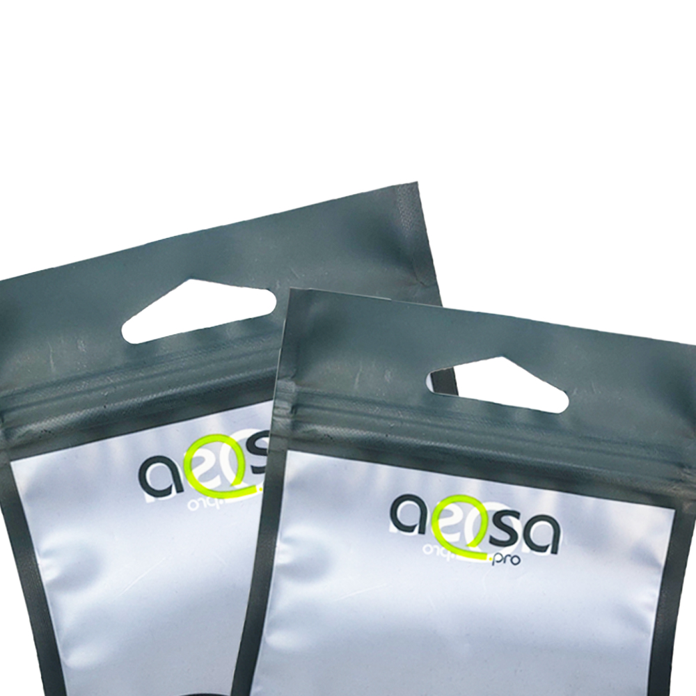 self-sealing frosted aluminum foil bag