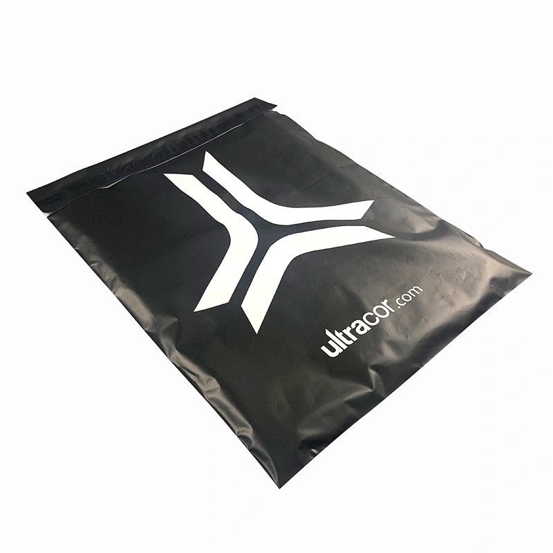 Biodegradable mailing bags black water proof courier bags plastic courier mailing bag