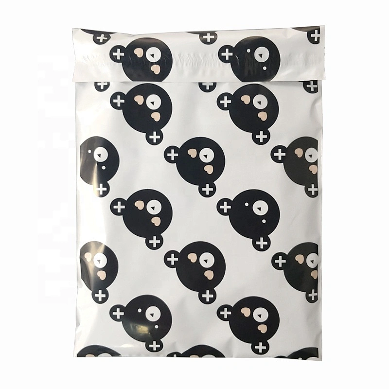 Recyclable LDPE courier bags bear ziplock plastic bag  custom courier plastic bags