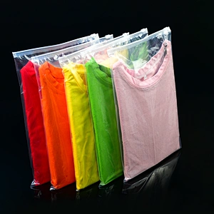 Custom biodegradable frosted plastic slider ziplock bags